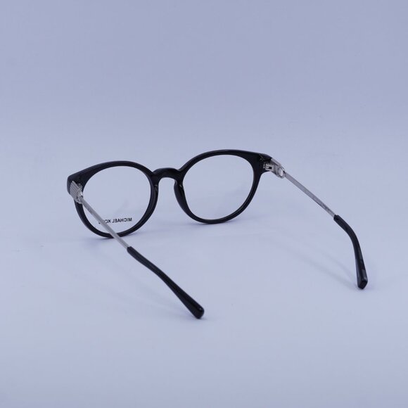 Michael Kors MK4048 3163 Kea Eyeglasses Black/Silver 51mm Round Frame - Picture 7 of 12